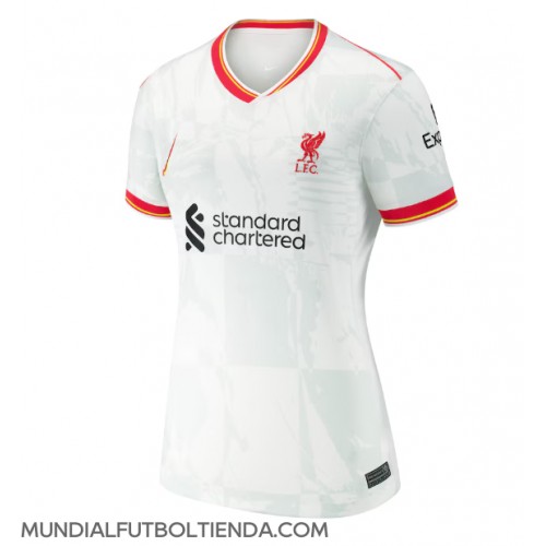 Camiseta Liverpool Tercera Equipación Replica 2024-25 para mujer mangas cortas